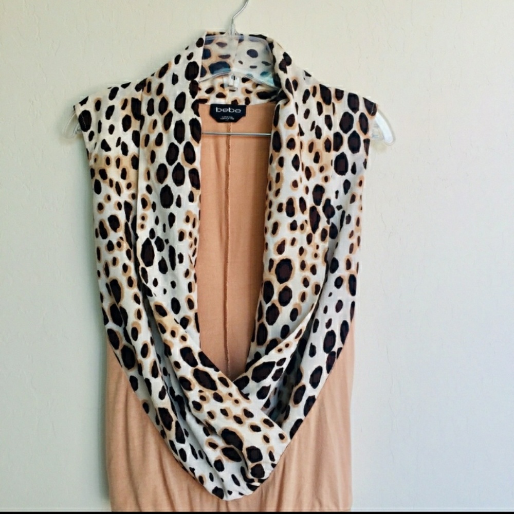 BEBE Leopard print bodysuit